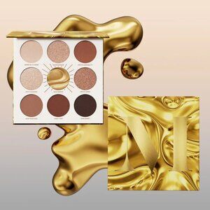 NIB Morphe Rich & Foiled Gold Seeker 9-pan Artistry Eyeshadow Palette SOLD OUT